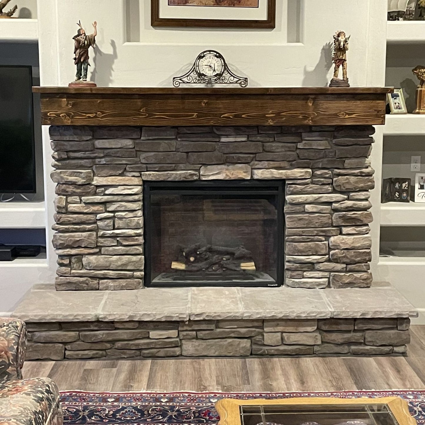 Stone Veneer - Capstone / Hearthstone Bluestone - Mountain View Stone