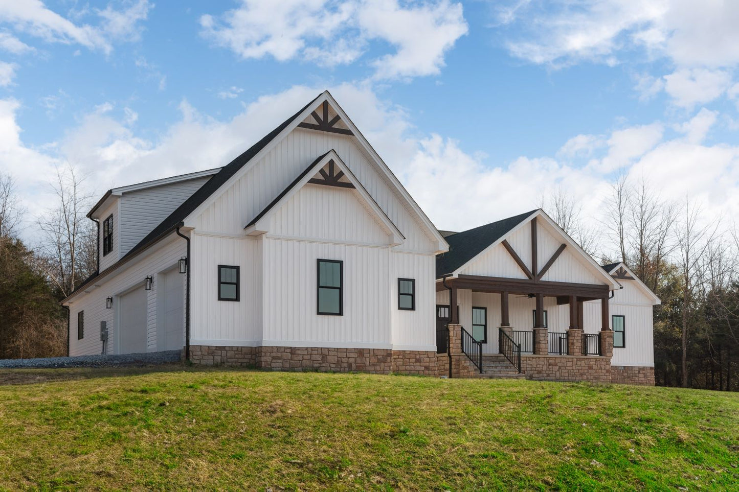 Stone Veneer - Lime Stone White Oak - Mountain View Stone