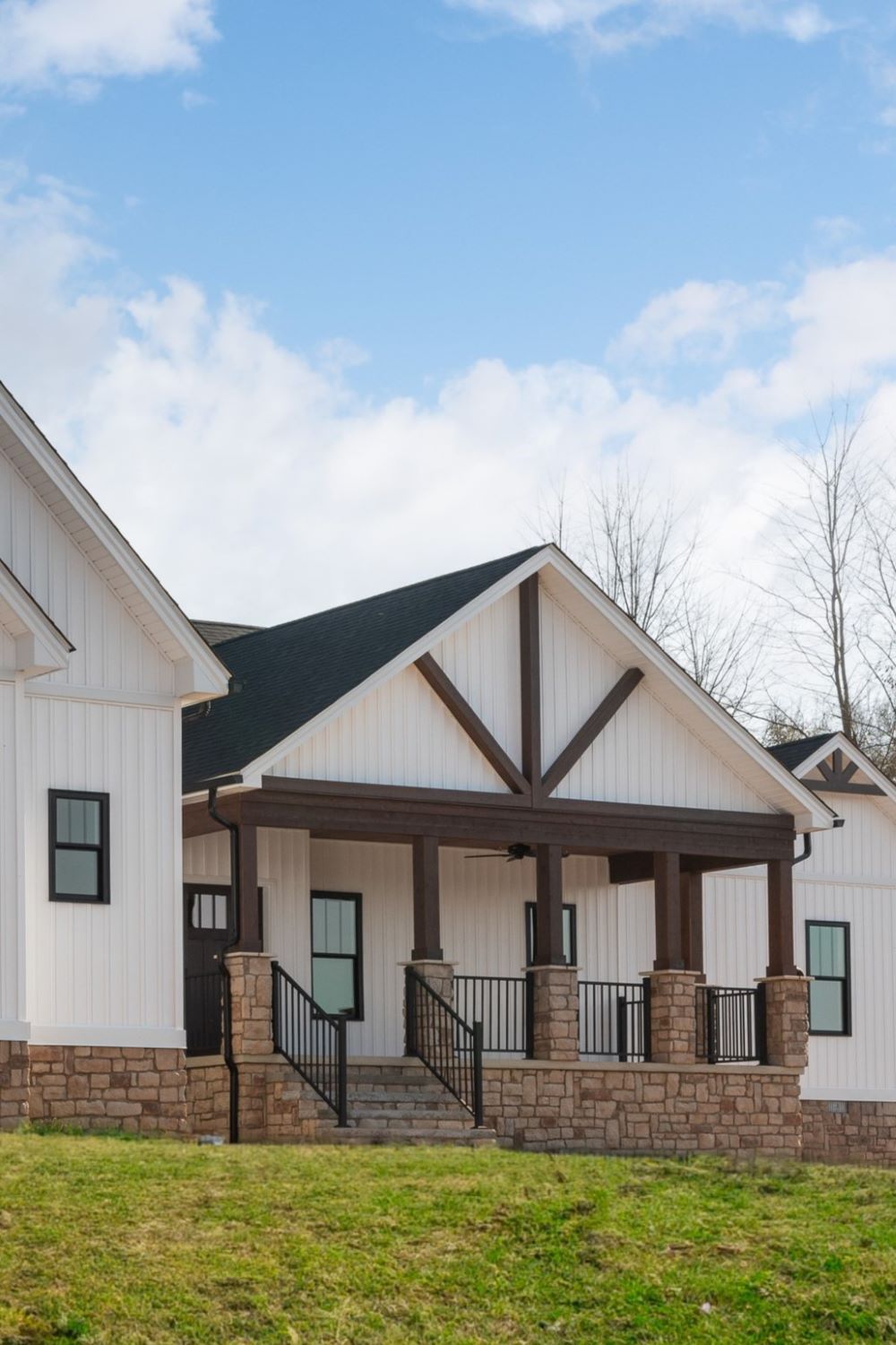 Stone Veneer - Lime Stone White Oak - Mountain View Stone