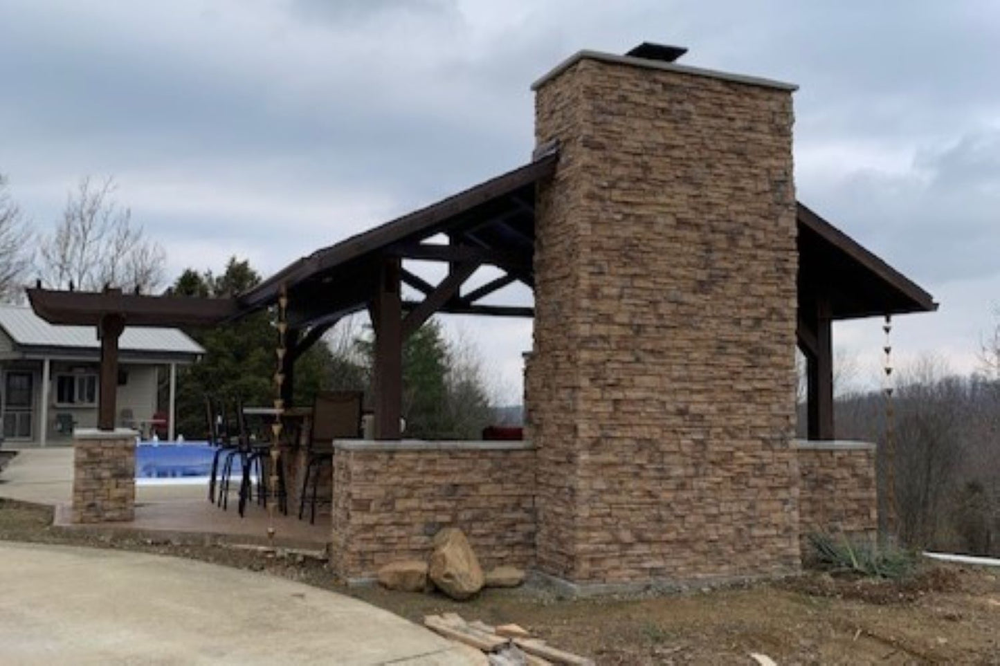 Stone Veneer - Ready Stack Stone Panel Alabama - Mountain View Stone