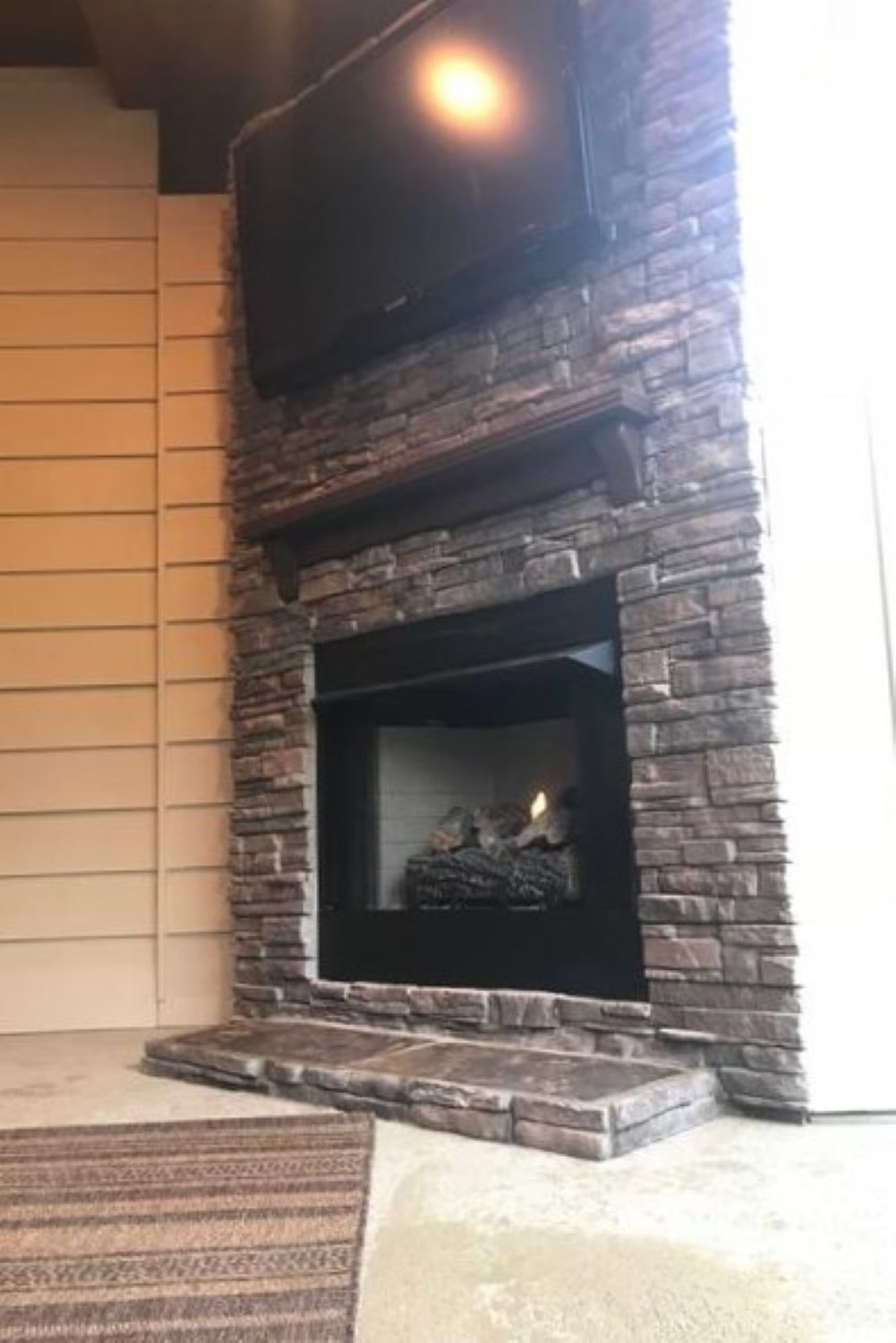 Stone Veneer - Ready Stack Stone Panel Almond Buff - Mountain View Stone