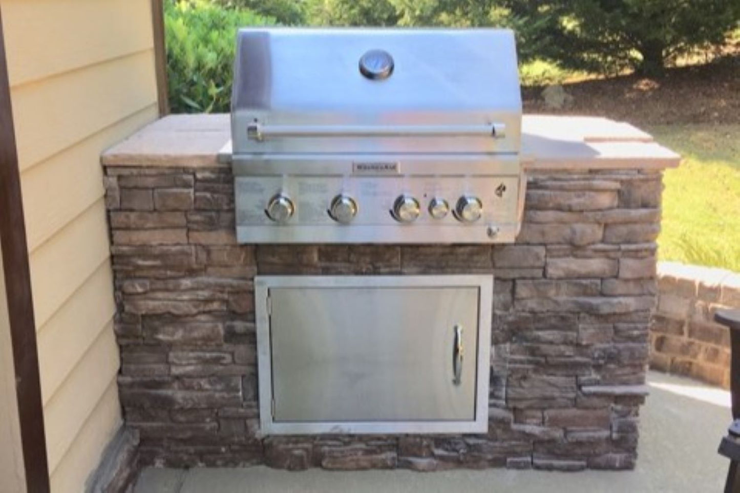 Stone Veneer - Ready Stack Stone Panel Almond Buff - Mountain View Stone