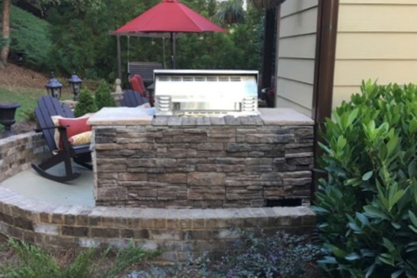 Stone Veneer - Ready Stack Stone Panel Almond Buff - Mountain View Stone