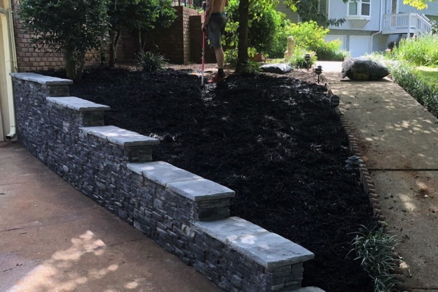 Stone Veneer - Ready Stack Stone Panel Black Forest - Mountain View Stone