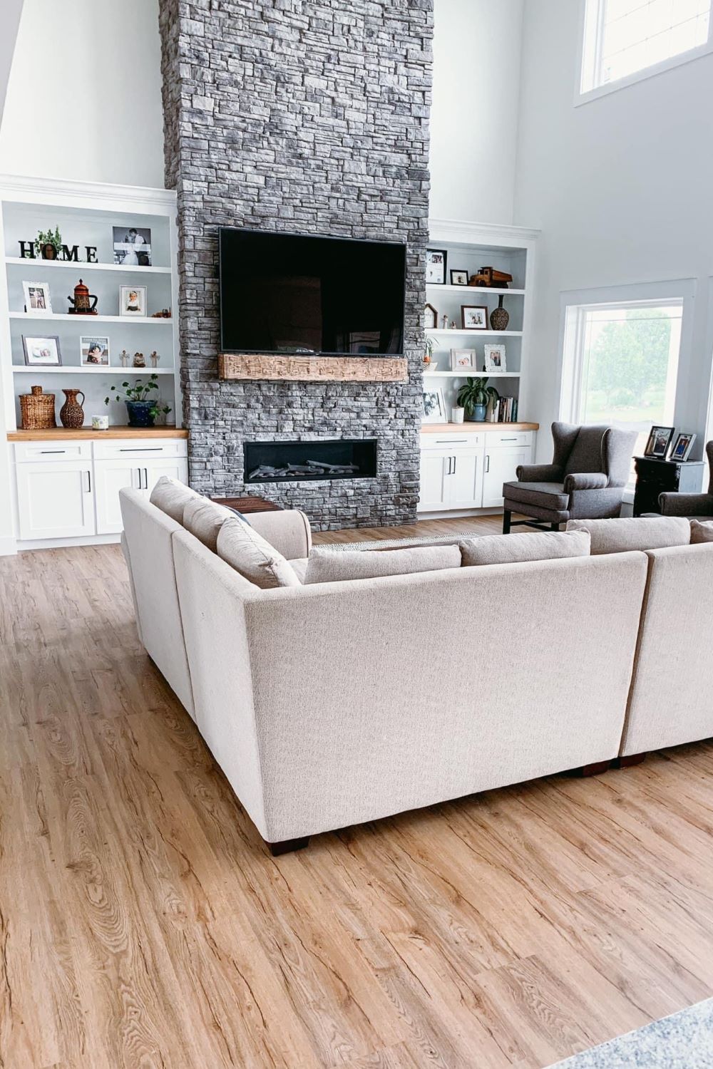 Stone Veneer - Ready Stack Stone Panel Cool Gray - Mountain View Stone