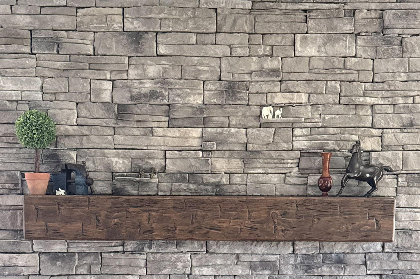 Stone Veneer - Ready Stack Stone Panel Cool Gray - Mountain View Stone