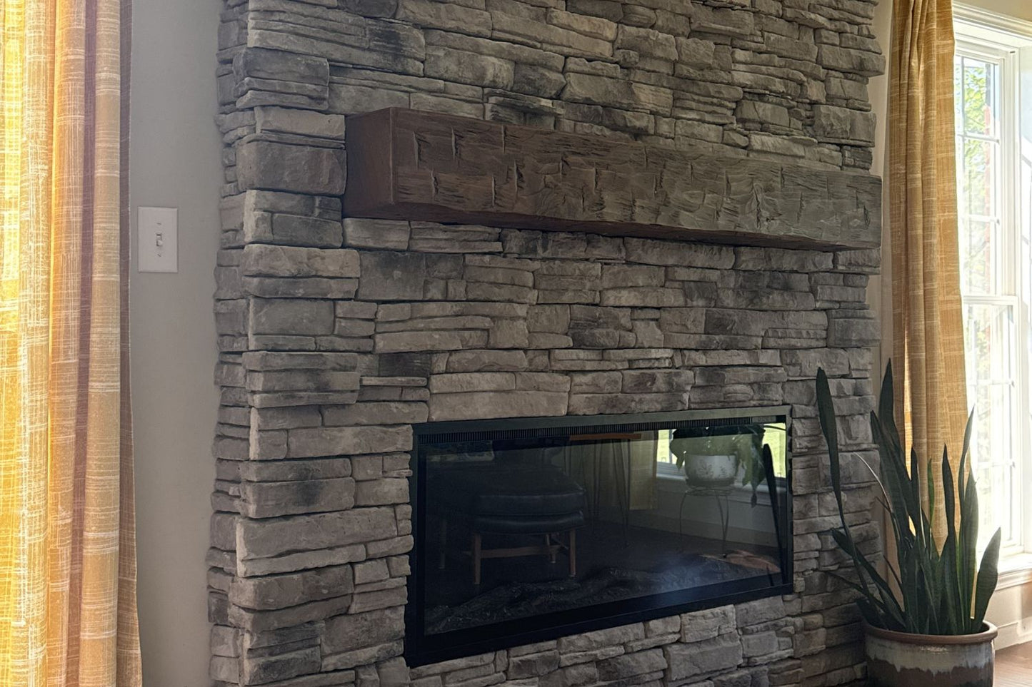 Stone Veneer - Ready Stack Stone Panel Cool Gray - Mountain View Stone