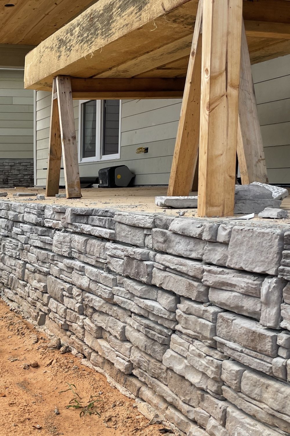 Stone Veneer - Ready Stack Stone Panel Granite - Mountain View Stone