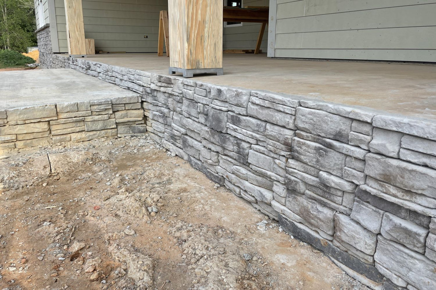 Stone Veneer - Ready Stack Stone Panel Granite - Mountain View Stone