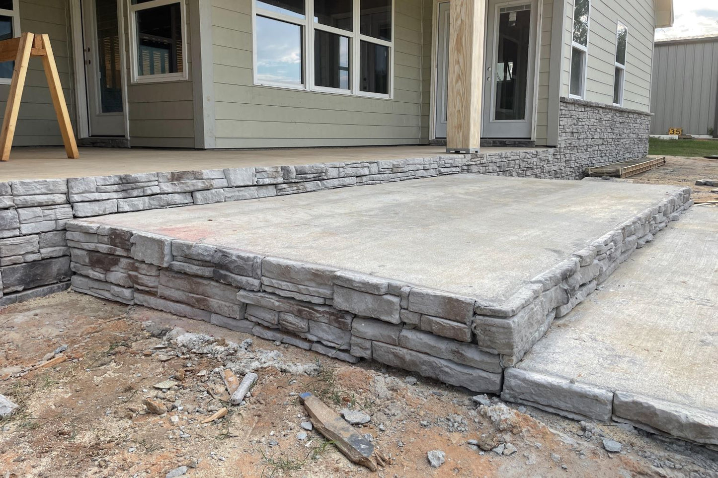 Stone Veneer - Ready Stack Stone Panel Granite - Mountain View Stone