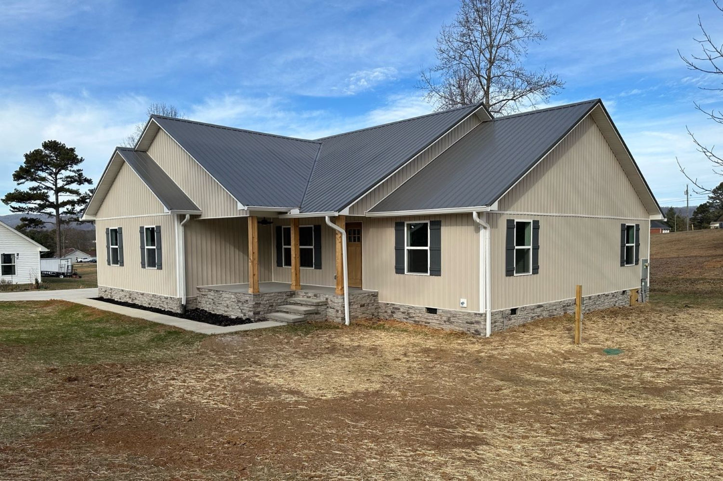 Stone Veneer - Ready Stack Stone Panel Granite - Mountain View Stone