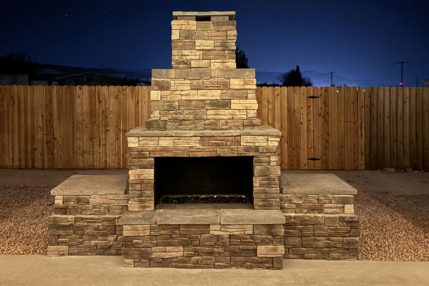 Stone Veneer - Ready Stack Stone Panel Mossy Creek - Mountain View Stone
