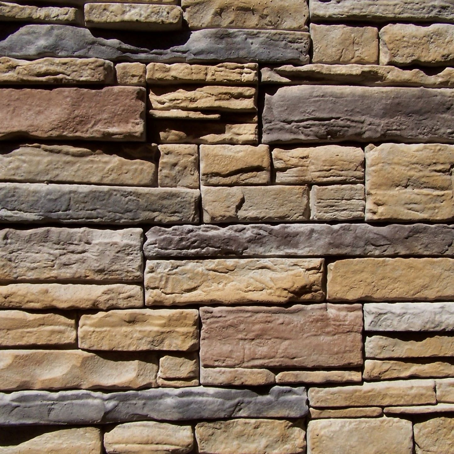 Stone Veneer - Ready Stack Stone Panel Sienna - Mountain View Stone - Sample