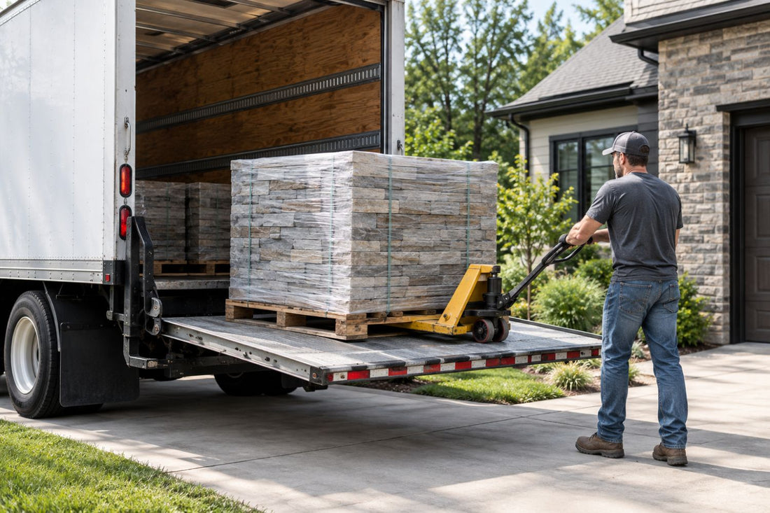 Stone Veneer - Stone Veneer Delivery - Mountain View Stone