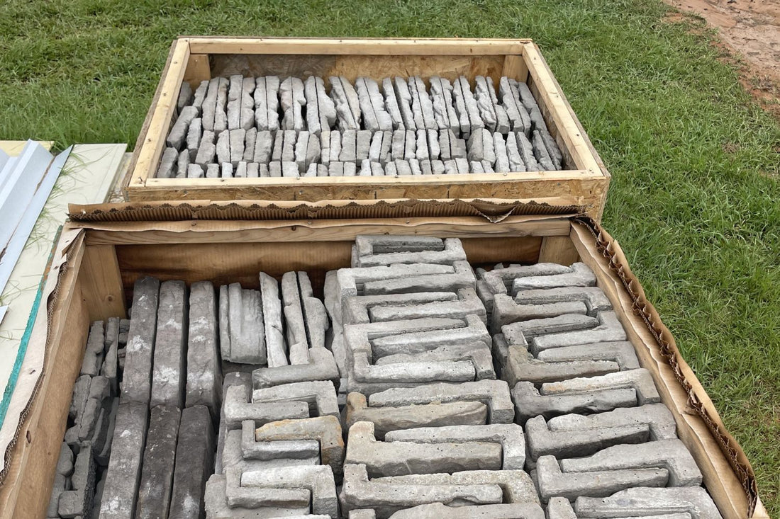 Stone Veneer - Ready Stack Stone Panel Granite - Mountain View Stone