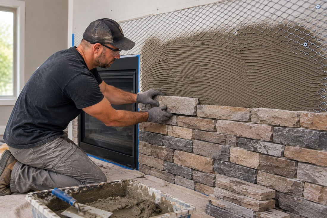Stone Veneer - Professional Stone Veneer Installation - Mountain View Stone