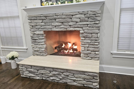 Stone Veneer - Ledge Stone Ash - Mountain View Stone
