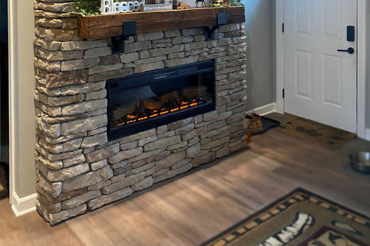 Stone Veneer - Ledge Stone White Oak - Mountain View Stone