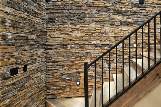 Stone Veneer - Ready Stack Stone Panel Mossy Creek - Mountain View Stone