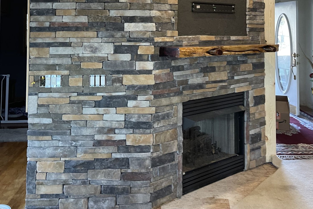 Stone Veneer - Stack Stone Aspen - Mountain View Stone
