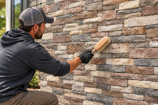 Stone Veneer - Cleaning Stone Veneer - Mountain View Stone