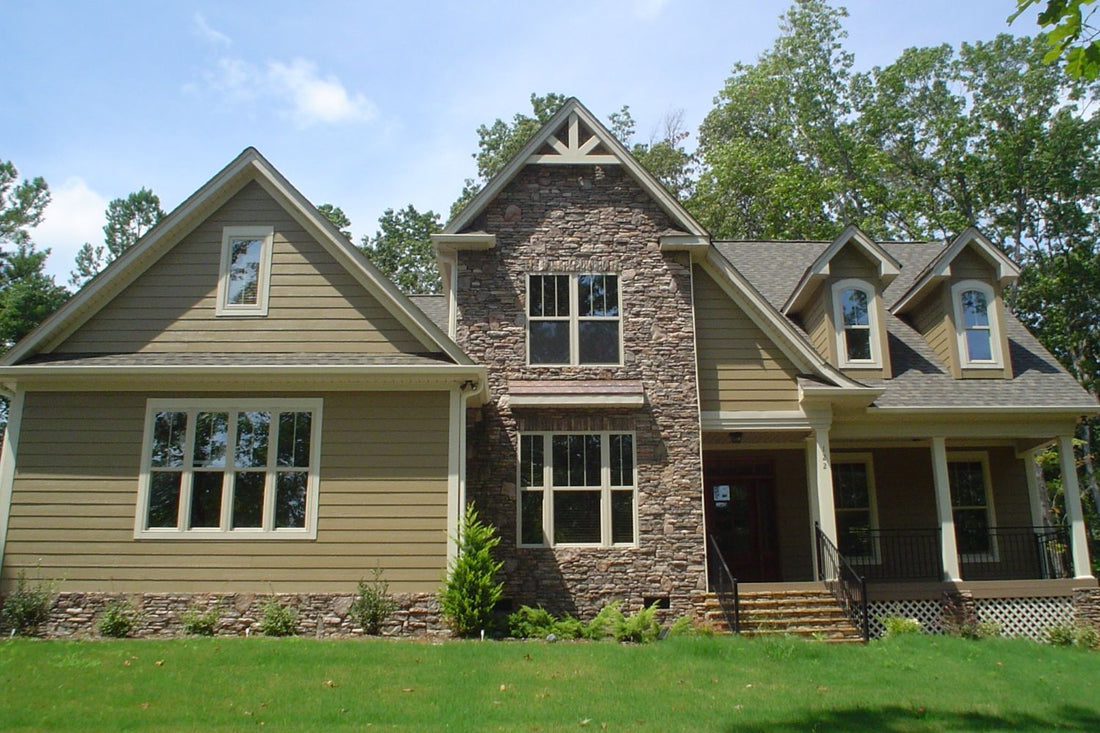 Stone Veneer - Field Stone Mossy Creek & Ledge Stone Mossy Creek Blend - Mountain View Stone