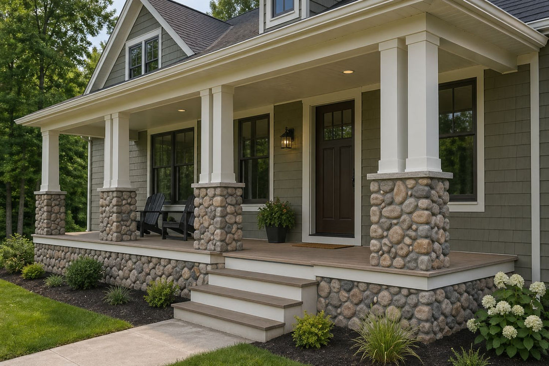 Stone Veneer - River Rock - Mountain View Stone