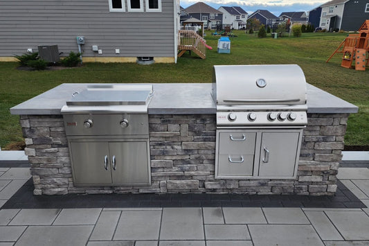 Stone Veneer - Stack Stone Cool Gray - Mountain View Stone