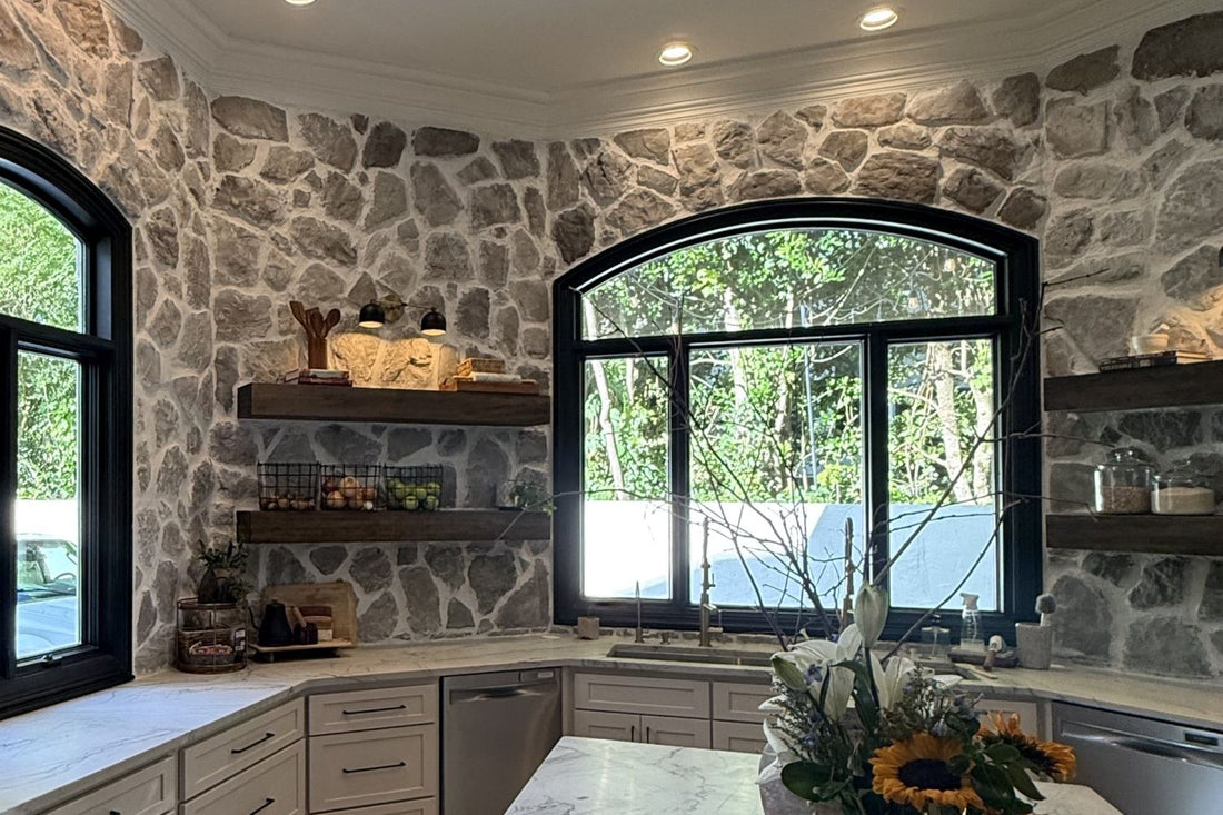 Stone Veneer - Field Stone Ash - Mountain View Stone