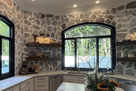 Stone Veneer - Field Stone Ash - Mountain View Stone