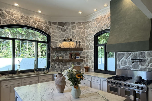 Stone Veneer - Field Stone Ash - Mountain View Stone