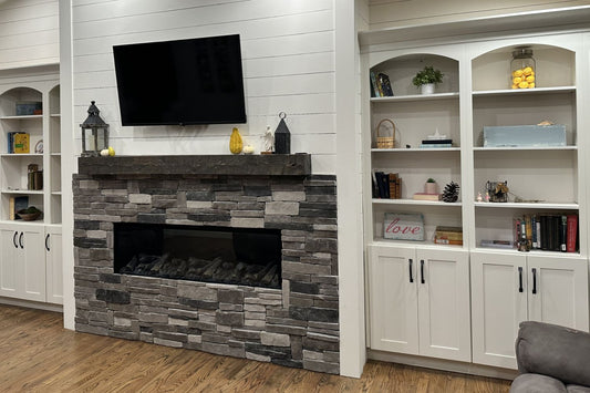 Stone Veneer - Stack Stone Glacier - Mountain View Stone