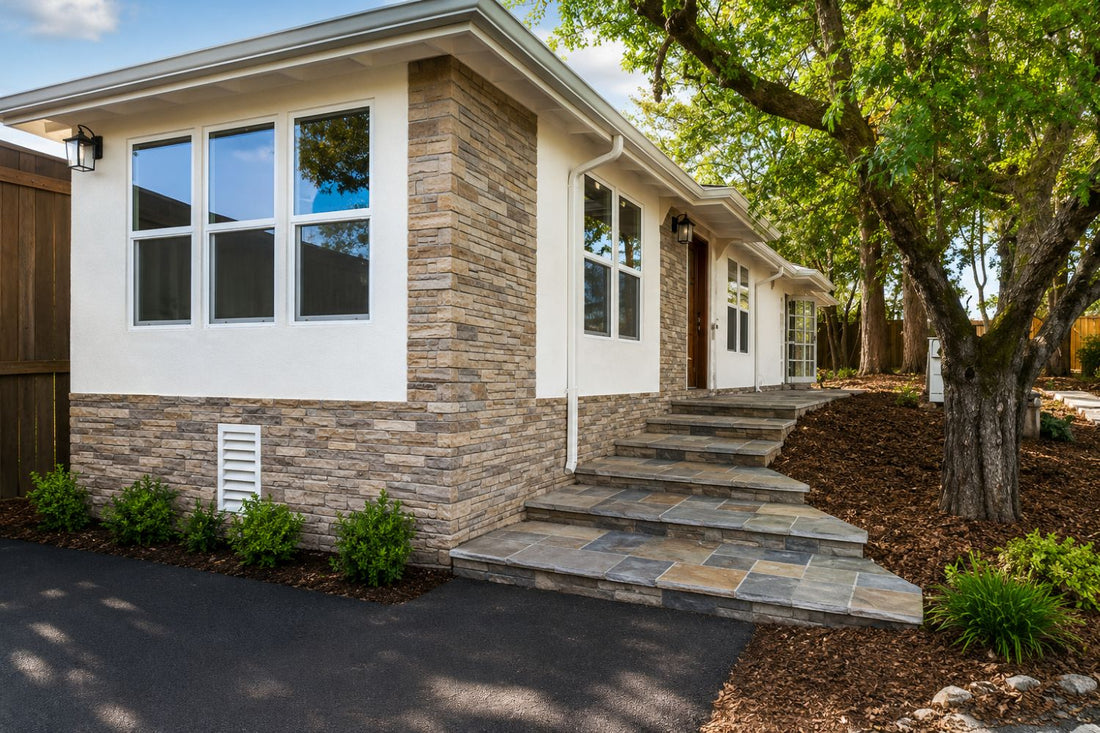 Stone Veneer - Mobile Home Skirting - Mountain View Stone