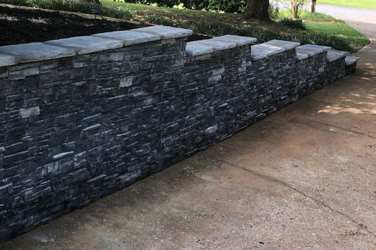 Stone Veneer - Ready Stack Stone Panel Black Forest - Mountain View Stone