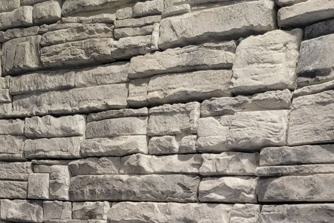 Stone Veneer - Ready Stack Stone Panel Cool Gray - Mountain View Stone