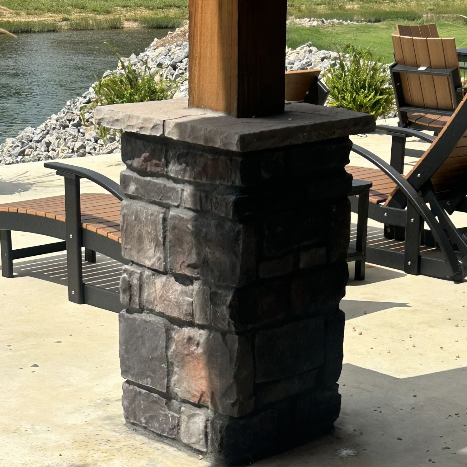 Stone Veneer - Capstone / Hearthstone Slate - Mountain View Stone