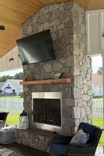 Stone Veneer - Field Stone Ash - Mountain View Stone