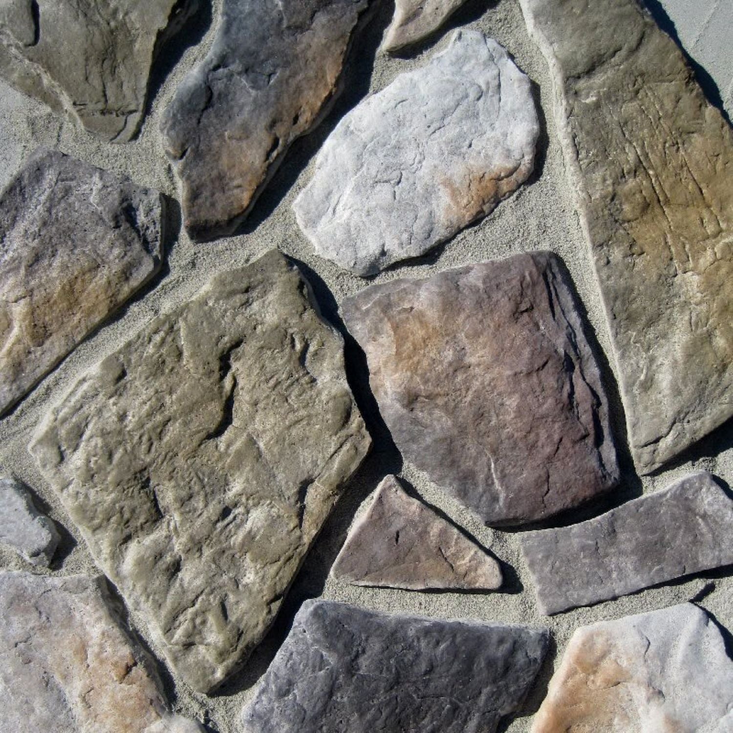 Stone Veneer - Field Stone Aspen - Mountain View Stone - Sample