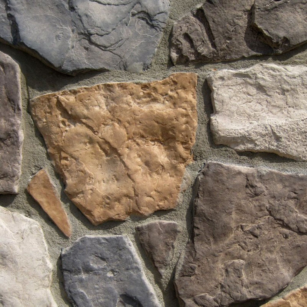 Stone Veneer Samples, Brick Veneer Samples - Mountain View Stone