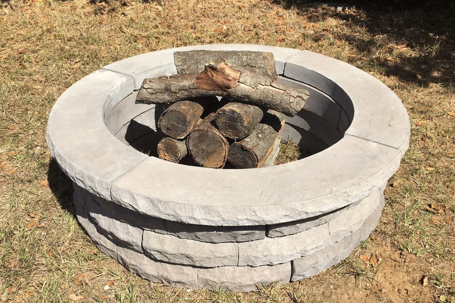 Fire Pit - Slate - Mountain View Stone