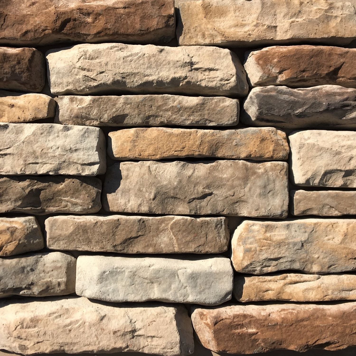 Stone Veneer - Ledge Stone Amber - Mountain View Stone - Sample