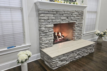 Stone Veneer - Ledge Stone Ash - Mountain View Stone