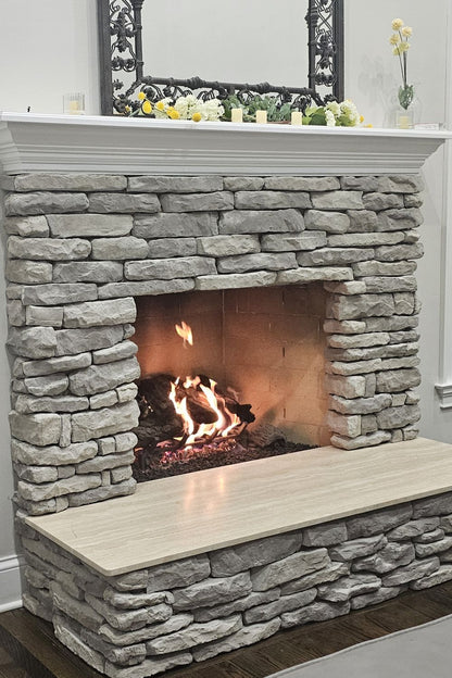 Stone Veneer - Ledge Stone Ash - Mountain View Stone