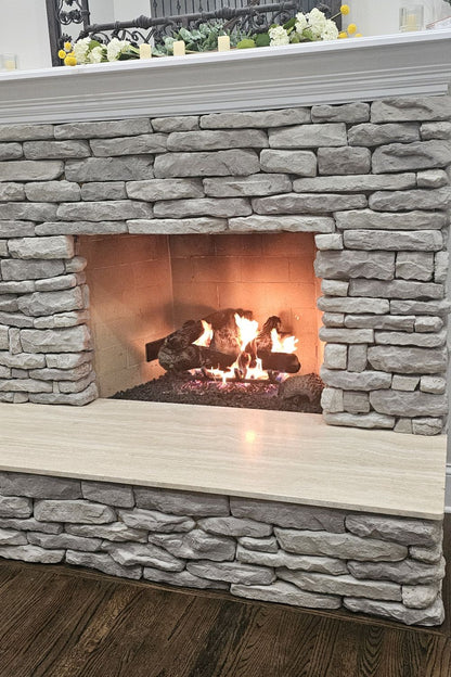 Stone Veneer - Ledge Stone Ash - Mountain View Stone