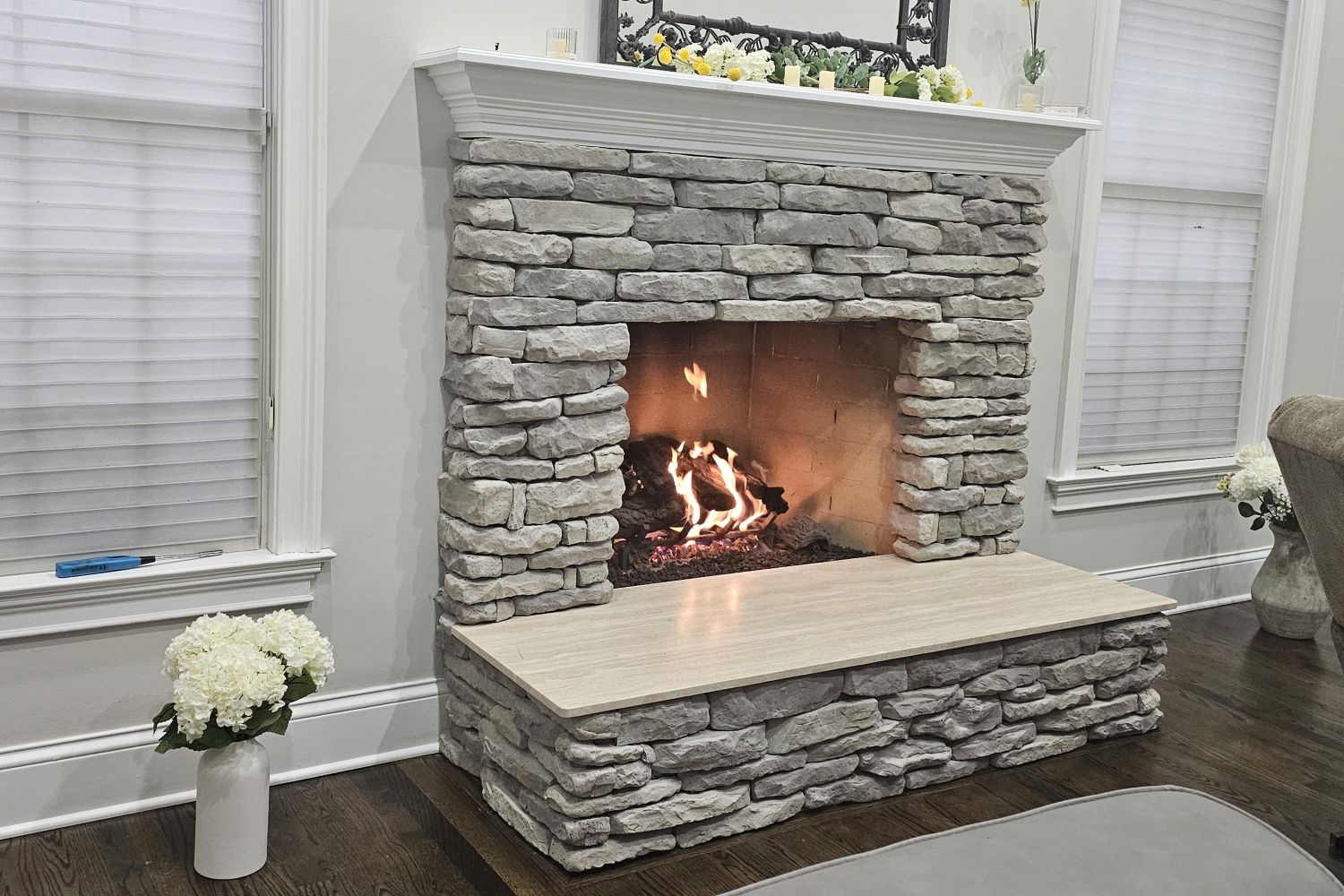 Stone Veneer - Ledge Stone Ash - Mountain View Stone