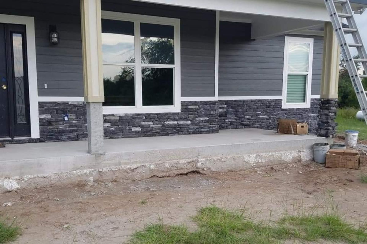 Stone Veneer - Ledge Stone Black Forest - Mountain View Stone