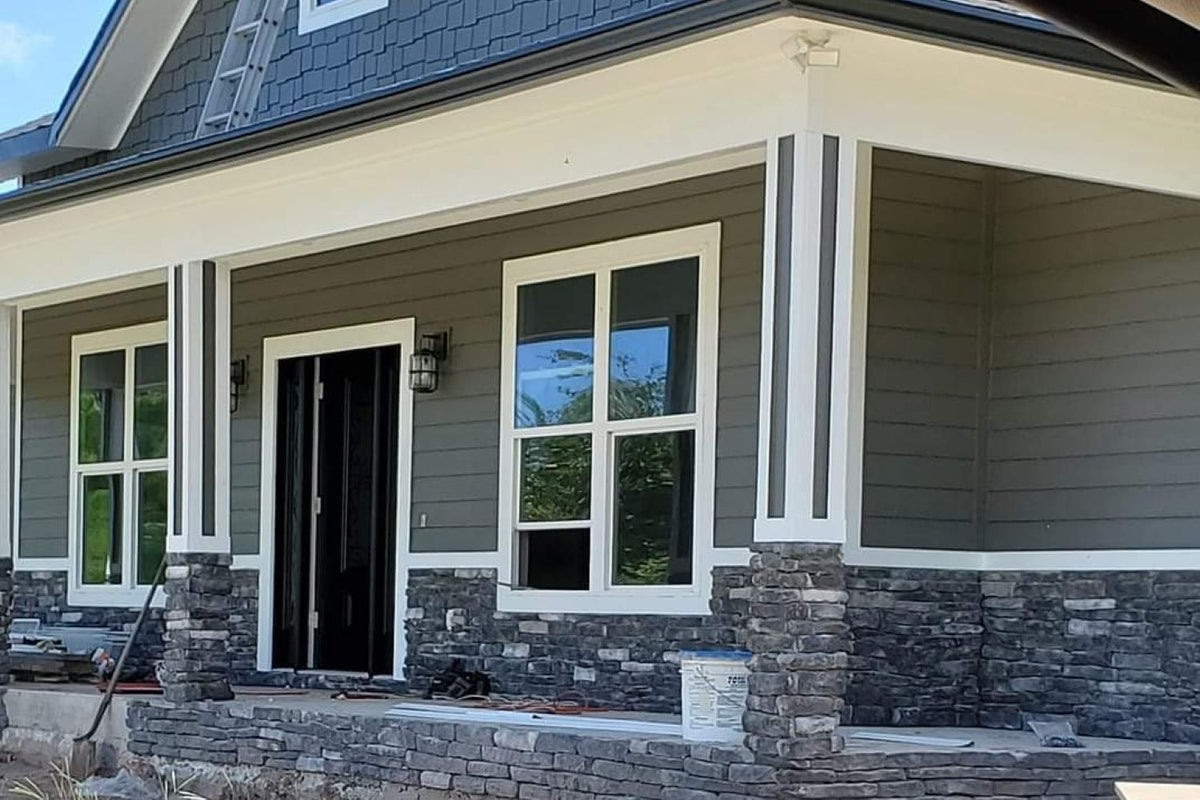 Stone Veneer - Ledge Stone Black Forest - Mountain View Stone