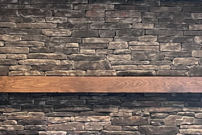 Stone Veneer - Ledge Stone Midnight - Mountain View Stone