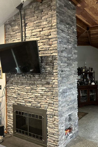 Stone Veneer - Ledge Stone Midnight - Mountain View Stone