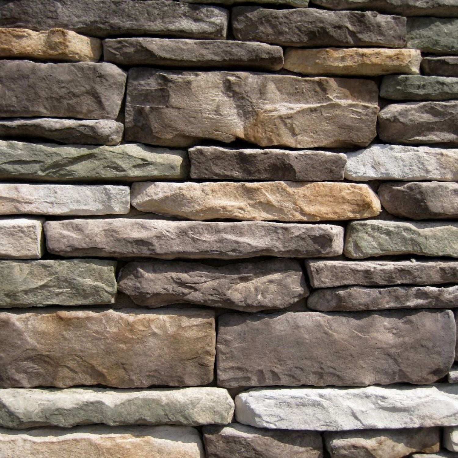 Stone Veneer - Ledge Stone Mossy Creek - Mountain View Stone - Sample